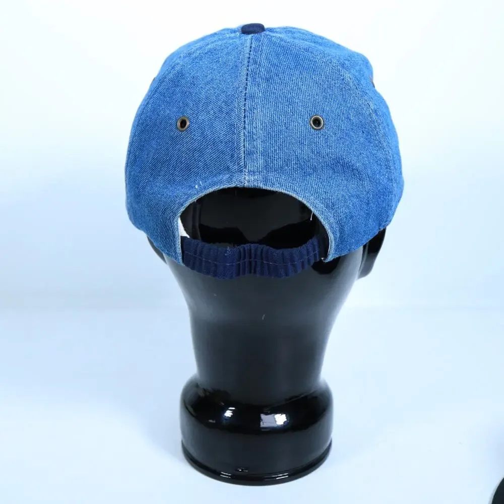 Vintage 1990’s Looney Tunes Denim Hat Snapback Taz Warner Bros 1997